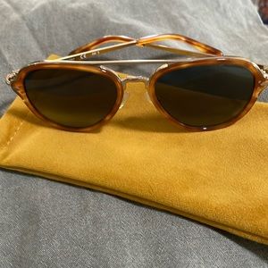 Celine Sunglasses Aviator Gold